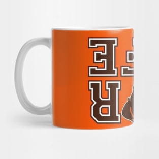 Hard Tough Upside Down Life Mug